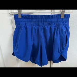 Blue Lululemon size 6 shorts